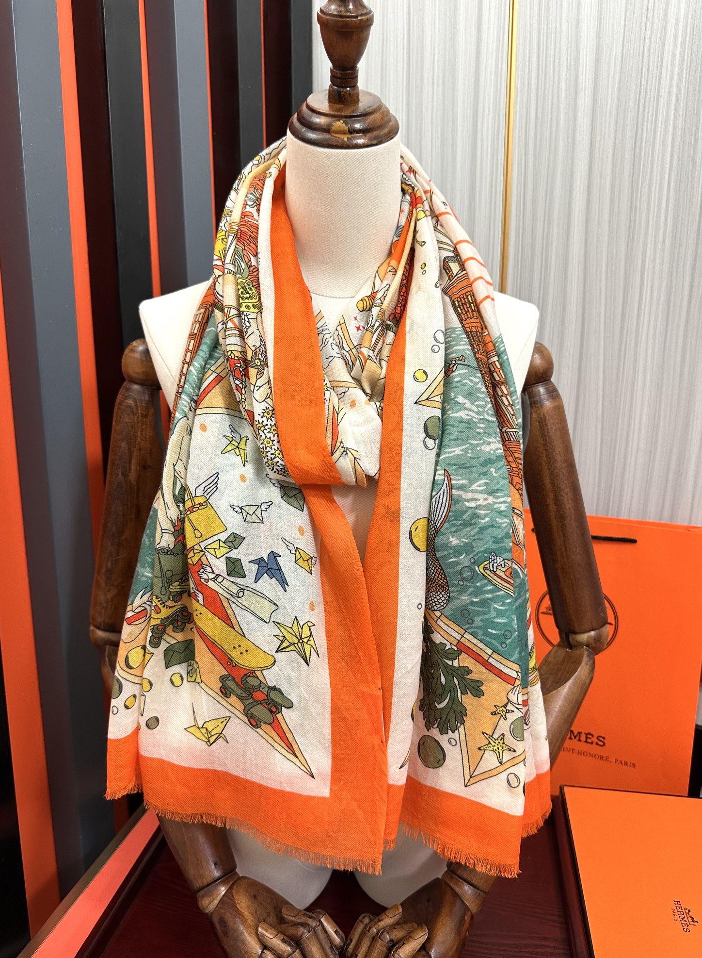 Hermes Scarf